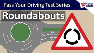 Roundabouts Driving Lesson UK  Pass your Driving Test Series [upl. by Jereme]