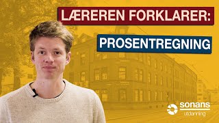 Hvordan man enkelt kan løse prosentoppgaver [upl. by Schwenk]