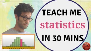 Teach me STATISTICS in half an hour Seriously [upl. by Jaye]