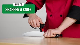 How to Use a Knife Sharpener [upl. by Neile]