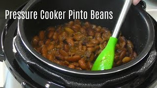 Pressure Cooker Pinto Beans  No Soak Quick Cook Beans  Cosori 2 Quart Electric Pressure Cooker [upl. by Drawyeh]