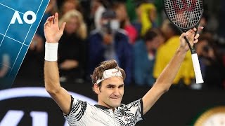 Roger Federer vs Stan Wawrinka  Australian Open 2017 Semi Final Highlights [upl. by Oskar295]