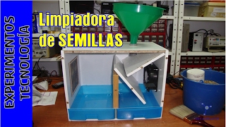 Maquina limpiadora de semillas Seed cleaner [upl. by Nomelihp860]