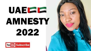 UAE Amnesty 2022  Has UAE Announced The 2022 Amnesty [upl. by Zehcnas]