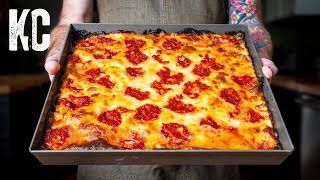 Sheet Pan Pizza Thatll Impress Any Italian Grandma Same Day Dough [upl. by Eisso671]