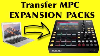 How to transfer MPC Expansion packs to MPC ONE [upl. by Pape]