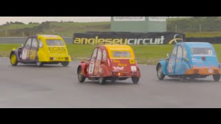 Citroën 2CV 24 hour race in Anglesey Extended Highlights [upl. by Anekam]