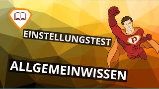 Einstellungstest Allgemeinwissen online üben [upl. by Ling]