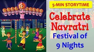 Navratri in 5 MINS  How to amp Why We Celebrate Indian Festivals [upl. by Sykleb]