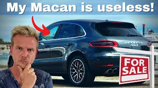 Why Im SELLING my Porsche Macan S after 3 weeks [upl. by Hukill333]