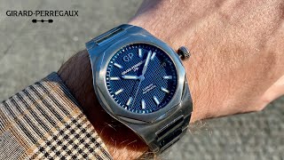 GirardPerregaux Laureato blue 42 mm [upl. by Ilario]