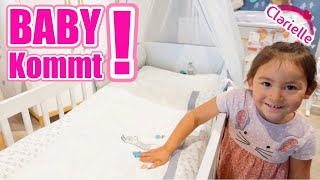 Das Baby kommt  Geschwisterchen  Erstausstattung Baby Live Shopping Haul  Clarielle [upl. by Calderon]