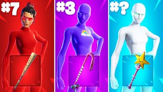 15 Most TRYHARD Superhero Skin Combos In Fortnite [upl. by Aicemak]