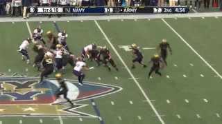 Highlights Army Football vs Navy 121314 [upl. by Jecon306]