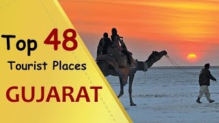 quotGUJARATquot Top 48 Tourist Places  Gujarat Tourism [upl. by Ainotahs597]