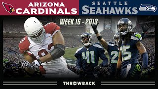 Defensive Slugfest in Seattle Cardinals vs Seahawks 2013 Week 16 [upl. by Ioj]