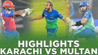 Highlights  Karachi Kings vs Multan Sultans  HBL PSL 7  ML1L [upl. by Taima]