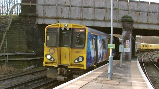 Half an Hour at 216  Birkenhead North Station 1022017  Class 507 508 terminus [upl. by Thisbe]