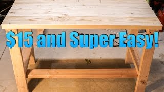 Build a Super CHEAP and EASY DIY Desk [upl. by Avictor]