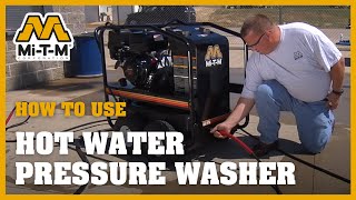 How To Use A Hot Water Pressure Washer [upl. by Nessim736]