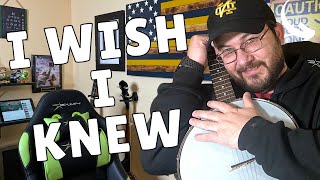 Essential Tips for Beginner Banjo Players  Things I Wish I Knew [upl. by Eugatnom]