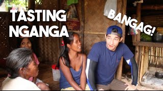 Tasting Nganga with Filipino Tribes of Palawan IT WAS INTENSE [upl. by Nivad761]