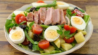 Nicoise Salad Recipe  How to Make Nicosie Salad [upl. by Azalea]