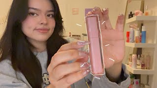 ASMR Yesstyle makeup haul 🧸🫶🏼🎀 [upl. by Nahgiem126]