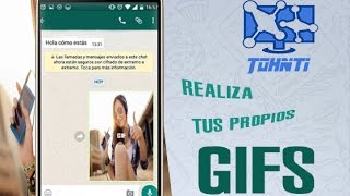 Como crear GIF animados para Whatsapp [upl. by Annabelle]