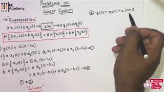 104 PROBLEMS on Linear and Non Linear systems  EC Academy [upl. by Ardnaek]