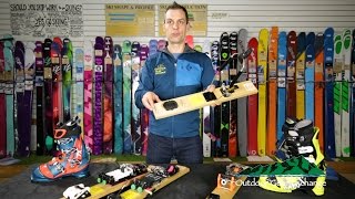 Gear Preview NTN Telemark Ski Bindings 101 [upl. by Guadalupe]