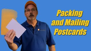 How We Pack and Mail Postcards [upl. by Yliak515]