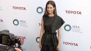 Lyndsy Fonseca 2017 UCLA IoES Gala Green Carpet [upl. by Elkcim]