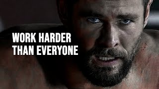 WORK HARDER THAN EVERYONE  Motivational Speech [upl. by Etka45]