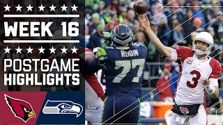 Cardinals vs Seahawks  NFL Week 16 Game Highlights [upl. by Shanney]