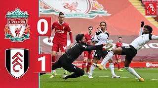 Highlights Liverpool 01 Fulham  Firsthalf goal the difference at Anfield [upl. by Eural]