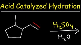 Alkene  H2SO4  H2O [upl. by Cariotta234]