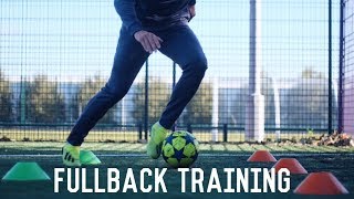 Individual Fullback Training  3 Drills To Become a Better Left or Right Back [upl. by Kenyon]