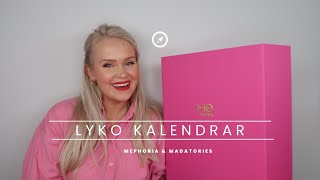 ÖPPNAR LYKOS MePHORIA amp MANDATORIES KALENDRAR [upl. by Candace937]