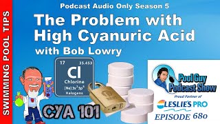 The Problem with High Cyanuric Acid CYA with Chemistry Expert Bob Lowry [upl. by Aizan437]