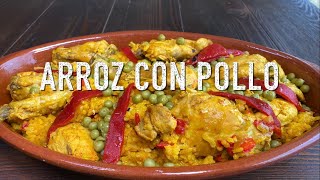 Arroz con Pollo al Estilo Cubano  Cocina Con Fujita [upl. by Ayotahs]