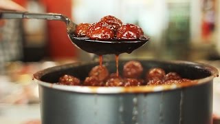 BBQ amp Grape Jelly Meatballs [upl. by Roselle]