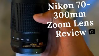 NIkon 70300mm Non VR Zoom Lens Review [upl. by Galasyn]