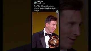 Messis All 8 Ballon Dor awards messi [upl. by Kandace]