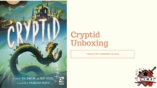 Cryptid Board Game Unboxing [upl. by Neeven]