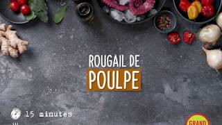 Grand Frais  Recette Rougail de Poulpe [upl. by Germana]