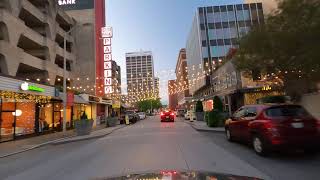 DOWNTOWN CHATTANOOGA SATURDAY EVENING DRIVING TOUR [upl. by Leora]