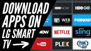 How To Download Apps on LG Smart TV [upl. by Cenac]