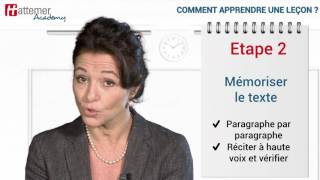 Comment apprendre et retenir une leçon [upl. by Ennoitna]