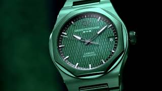 GirardPerregaux Laureato Green Ceramic Aston Martin Edition [upl. by Haeluj530]